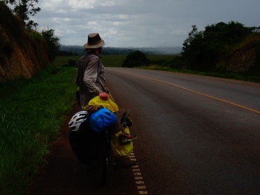 Entebbe/Mubende road in Uganda
